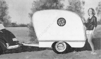 Propert's standard folding caravan.