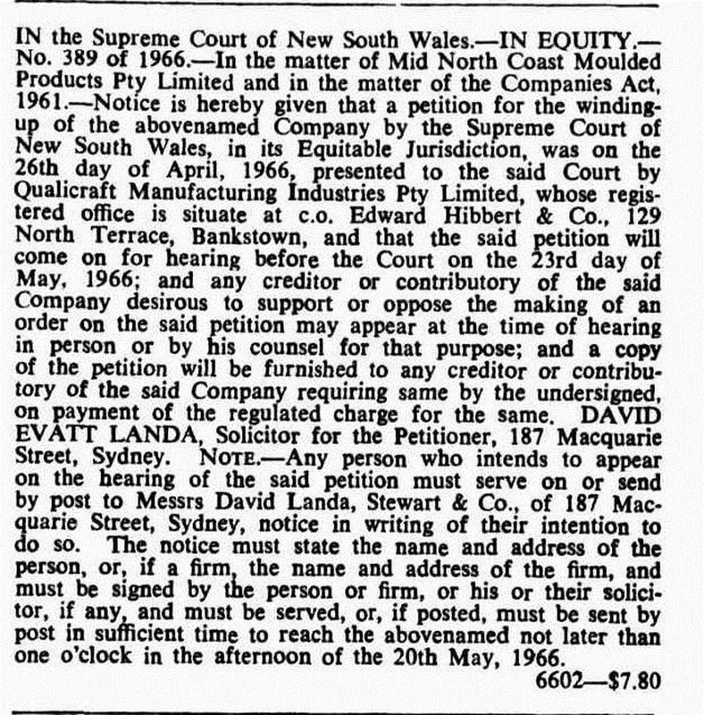 Government Gazette of the State of New South Wales  Friday 13 May 1966.jpg