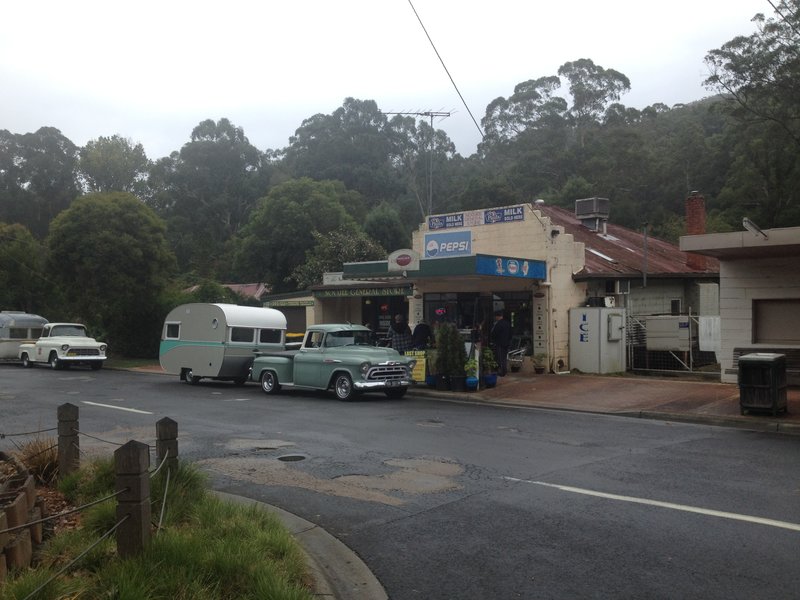 nooji general store . poor bloke coulnt cope with the rush and had to call for backup